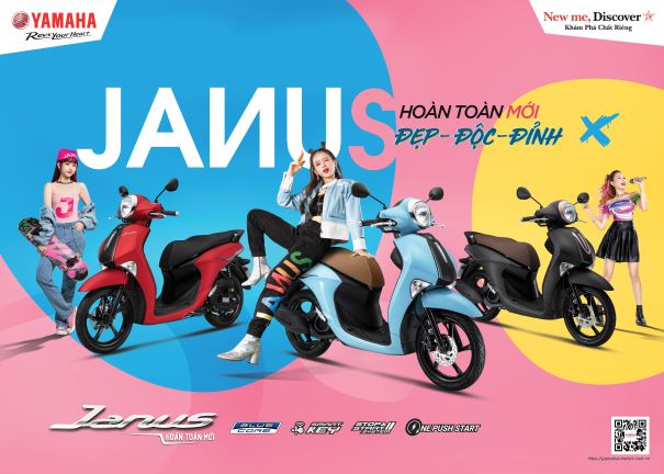 Yamaha Janus 2022 hoàn toàn mới