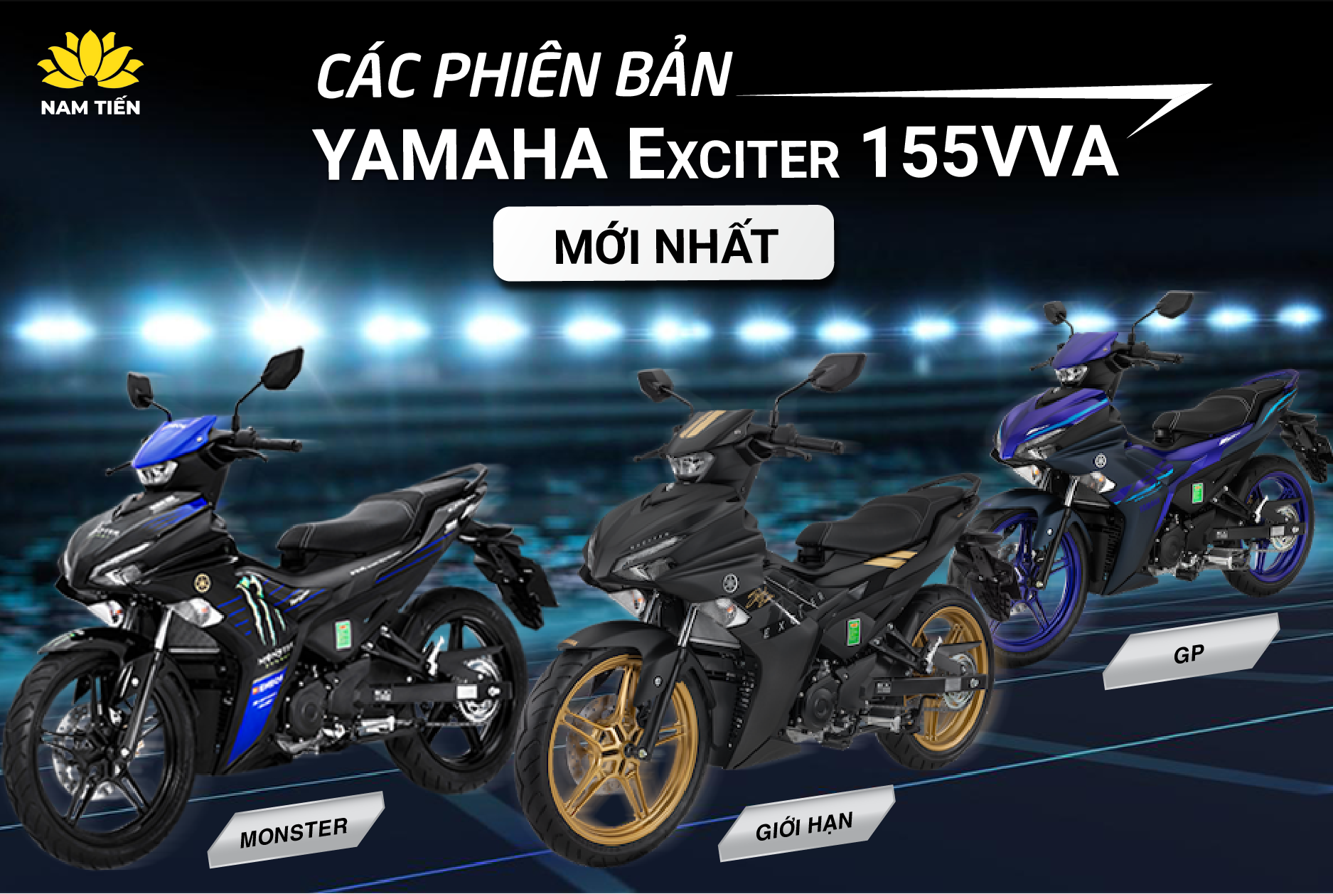 mua xe máy Yamaha Exciter trả góp