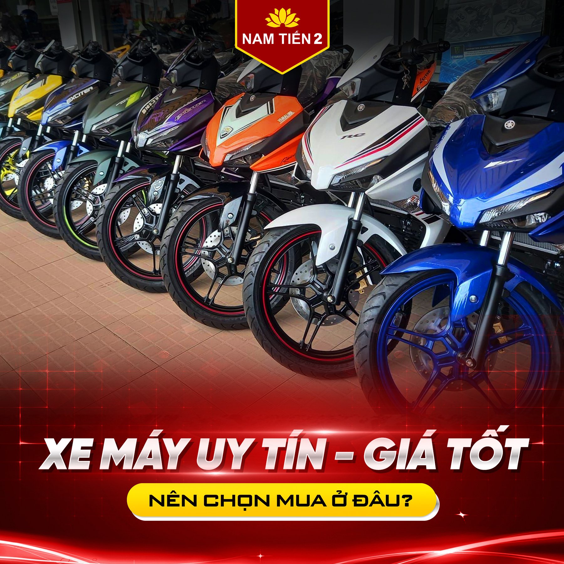 Cửa hàng xe máy Yamaha chính hãng uy tín