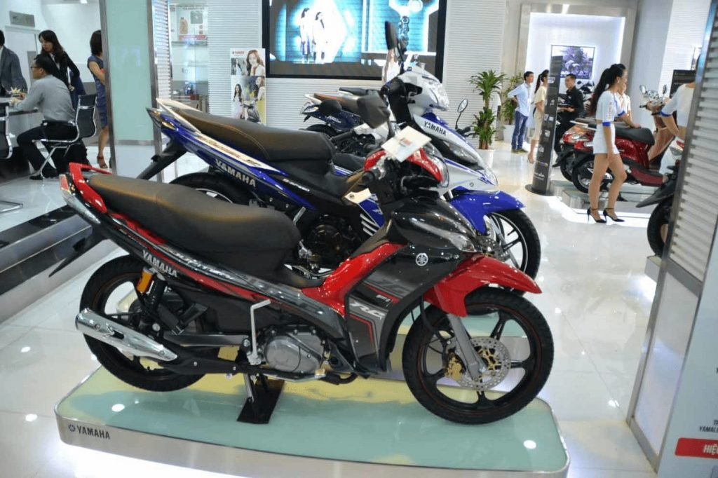 Giá bán xe máy Yamaha mới nhất